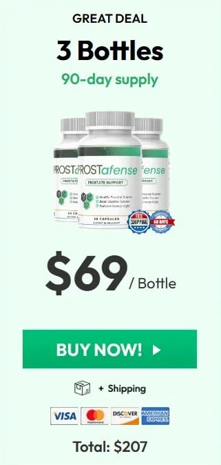 ProstaFense price 3 bottle